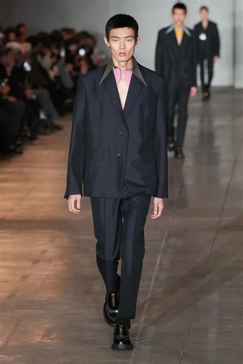 prada men fw23|Prada FW23 Menswear Collection Runway Images .